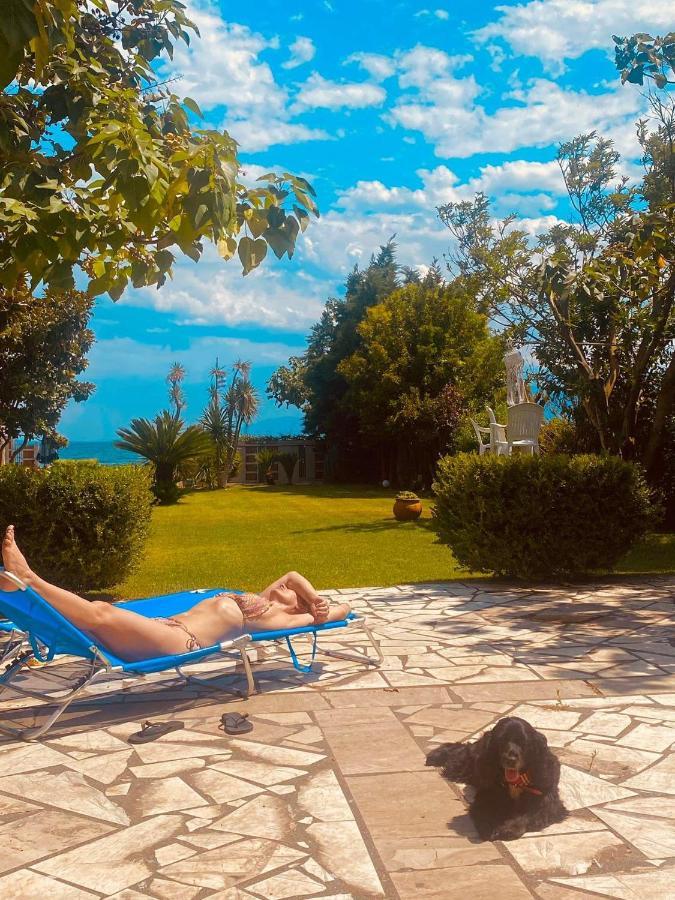 Country House By The Sea !!! Villa Karavómilos Eksteriør bilde